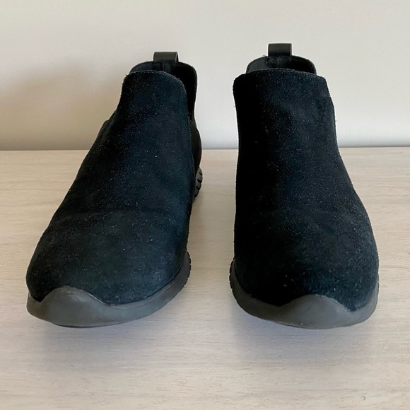 Cole Haan ZeroGrand® Slip-On Suede Black Booties size 9 - Picture 6 of 13